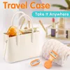 Les rasoirs de voyage pour femmes comprennent 1 manche et 5 cartouches, un mini rasoir portable à 5 lames avec étui de voyage, les meilleurs accessoires de voyage pour femmes, orange