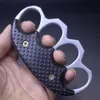 Projektanci zagęszczony klips palcem Tiger Tiger Outdoor ręka Brace Four Bluckle Pierścień trening boks Protektor V1T8