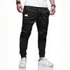 Pantalons pour hommes Y2K automne hommes pur coton solide pantalons de survêtement longs hommes de haute qualité décontracté Joggers sport pantalons Cargo Hombre