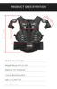 WOSAWE Kids Sports Elbow Knee Pads Boy Girl Youth Body Protect Vest Armor Child Motocross Chest Spine Protection Gear Knee Guard 240124