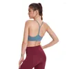 Chemises actives soutien-gorge de Yoga à chevrons, commerce extérieur, sport, antichoc, course à pied, Fitness pour femmes