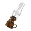 Lanternes portables lampe à kérosène électronique Accents de maison décor lanterne à huile en plastique à l'ancienne décorative Pp bureau