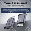 Компьютерные кабели USB A/C к Micro B 3,0 адаптеру 10 Гбит/с сверхскоростной конвертер синхронизации данных для Macbook Pro Samsung HDD SSD Type C