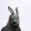 Tier-Cartoon-Kaninchen-Maske Donnie Darko FRANK the Bunny Kostüm Cosplay Halloween Party Maks Supplies Y200103357B