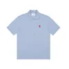 NEUES T-Shirt Herren Designer-T-Shirt Amis Sommermode Tops Luxurys Marken-Polo-T-Shirt Größe S-XL