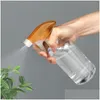 梱包ボトル卸売空の空のペットプラスチックスプレーボトル250ml補充可能なコンテナ安全な非毒性漏れ防止スーパーファインミストトリガーdhqyz