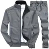 Männer Trainingsanzüge Herbst Trainingsanzug Anzug Casual Jogger Mit Kapuze Sportswear Jacken Hosen 2 Stück Sets Männliche Sport Lauf Kleidung