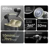 Global Version Realme Buds T300 TWS Earphone 30dB Active Noise Cancelling 40 Hours Battery Life Bluetooth5.3 IP55 True Wireless