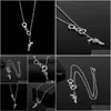 Pendant Necklaces Punk Pendant Necklace For Women Man Korean Neck Jewelry Decoration Wholesale Drop Delivery Jewelry Necklaces Pendant Dhz9T