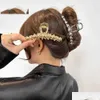 Kopfbedeckung Haarschmuck Kopfbedeckung Haarschmuck Harajuku Stern Pentagramm Krallen Y2K Süße Mode Clips Krabbe Für Frauen Großes Haar Dhr92