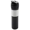 コーヒーポット350mlポータブルプレスボトルティーメーカー旅行用飲料水カップ