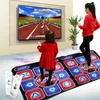 AVケーブルダブルダンスマットフロアエレクトロニックミュージックゲームマットテレビコンピューターバレンタインデーギフト用のスリップホームダンスゲームマット240129