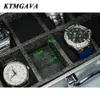 18 slots luxe premium kwaliteit horlogedoos aluminiumlegering productopslag klokdoos collectie geschenkdozen 240124