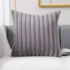 Poduszka praktyczna okładka kwadratowa sofa sofa dobry komfort dekoracyjny sztuczny królik futra