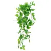 Decorative Flowers Home Decor Plant Rattan Wall Hanging Wedding Ornament Green Dill Vine Simulation