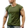 Tanktops voor heren Heren Top Gym Workout Fitness Bodybuilding Mouwloos shirt Mannelijke katoenen kleding Sport Singlet Vest ondershirt