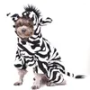 Vestuário para cães Pet Halloween Roupas Cães Casaco Jaqueta Hoodies Quente Flanela Macacão Bonito Roupas de Dinossauro Pequeno Traje Médio