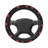 Stuurwiel Covers Japanse Symbool Red Cloud Cover Akatsuki Neji Konoha Sasuke Protector 14.5-15 Inch Auto Accessoires