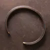 Pure Copper Handcrafted Metal Bracelet Rustic Vingtage Punk Unisex Cuff Bangle Carved Handmade Manmade Jewelry Men Women Gift 240130