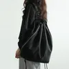 Wodoodporny nylonowe koreańskie torby kubełkowe dla kobiet w stylu plecakowym dla kobiet duże pojemności plecaki podróżne 306k