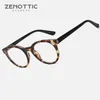 Óculos de sol quadros zenottic 2024 chegadas redondas óculos ópticos quadro para unisex retro óculos pam041