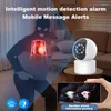 Telecamera PTZ Wifi 3MP/5MP 360° Sicurezza domestica Tracciamento automatico Rilevamento umano Audio bidirezionale Wireless IP Baby Monitor