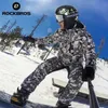 ROCKBROS Ski Helmet Integrallymolded Snowboard Skiing Men Women Snowmobile Skateboard Ultralight Thermal 240124