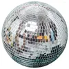 Dekorativa figurer 1 st spegel Disco Ball Hanging Reflective KTV ChultanCoration Glass Foam 25cm