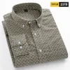 メンズカジュアルシャツレトロ格子縞のシャツ長袖ピュアコットンオックスフォードソフトボタン付き怠zyな通気性のあるフォーマルソーシャルマン服