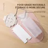 Förvaringsflaskor burkar snap fack korn spannmål plast pp tätning kök transparent mat klass hushåll nudel behållare