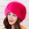 2020 Winter New Fashion Earmuff Hats imitation Fur Princess Hat Mongolian Hat Russian Outdoor Ladies Warm1245S