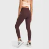 Yoga byxor av hög kvalitet Lu-3915 Leggings Kvinnor Shorts Croped Pants Outfits Lady Sports Ladies Pants tränar fitnesskläder flickor som kör leggings