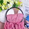 Hangers 10PCS Circle Shape Coat Hanger Multifunctional Scarf Belt Tie Display Slots Holder Organizer (Black)