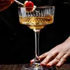 Verres à vin verre à Champagne gravure importation Pasha Martini gobelet maison Dessert tasse Cocktail large bouche