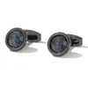 Cufflinks Tomye XK22S042パーソナライズされたクリスタルラウンドグレーカジュアルボタンタキシードフォーマルドレスシャツカフリンクウェディングギフト240124