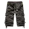 Heren Shorts Camouflage Camo Cargo Mannen 2024 Heren Casual Mannelijke Losse Werk Man Militaire Korte Broek Plus Size 29-42