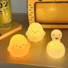 Veilleuses mignon lumière Silicone Animal canard lampe à LED pour bébé enfants enfant chambre éclairage décoratif