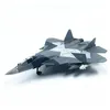 Diecast Metal Eloy 1/100 Scale Russian SU 57 SU57 Fighter Airplane Aircraft Replica Model SU-57 Plan Model Toy for Collection 240119