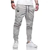 Pantalons pour hommes Y2K automne hommes pur coton solide pantalons de survêtement longs hommes de haute qualité décontracté Joggers sport pantalons Cargo Hombre