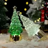 Christmas Decorations Colorful LED Tree Night Light Holiday Party Decoration 2024 Year Children Desktop