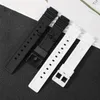 Watch Bands Suitable For CASIO High-Quality Resin Silicone Strap LRW-200h Convex Mouth Male And Female Student Band 14mm