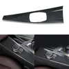 Accessoires intérieurs Autocollant décoratif de voiture Garniture de couverture de panneau multimédia en fibre de carbone véritable pour BMW Série 3 4 F30 2013 - 2024 / GT F34 14-19