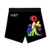 Ensembles de vêtements Baby Boys Maillot de bain à manches courtes Rainbow Friends Cosplay Chemise Shorts Pantalons Enfants Bonnet de bain Costume Maillots de bain Maillot de bain