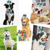 Dog Apparel Pet Crown Hat Birthday Reusable Party For Cat Headband Hats Gift Grooming Accessories With Glue Dots