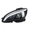 Sistema de iluminação Akd Car Styling Head Lamp para Benz W204 Faróis 2007-2010 C300 C260 C200 LED Farol DRL Hid Bi Xenon Auto Acessórios