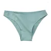 Kvinnors trosor 3st/Set Women Sexig Cotton Comfort Låg midja underkläder Kvinnliga underbyxor mjuka tjejbriefs Intimates