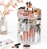 DreamGenius Makeup Organizer, 360 Degree Rotating Cosmetic Storage Organizer, 7-Layer Adjustable Makeup Display Case, Fits Jewelry Makeup Brushes.