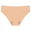 Mutandine da donna TrowBridge Intimo femminile in raso di seta senza cuciture Lingerie accogliente Slip traspiranti sportivi Mutandine di grandi dimensioni