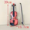 Children's simulated violin toy can play musical instrument music early education pography performance props girl gift 240124