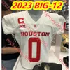 2024 Big-12 Tank Dell Clayton Tune Houston Cougars Football Jersey ED OLIVER Marquez Stevenson Andre Ware Wilson Whitley Greg Ward Case K H High igh